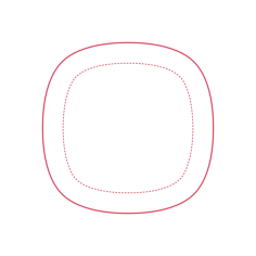 Objects Plates Ikea Vardera Plate 9.75 Inch Stencil Svg Vector, Free Vectors File